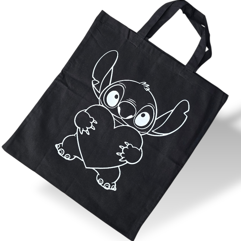 SHOPPER IN COTONE, CON STAMPA