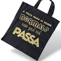 SHOPPER IN COTONE, CON STAMPA
