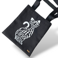 SHOPPER IN COTONE, CON STAMPA