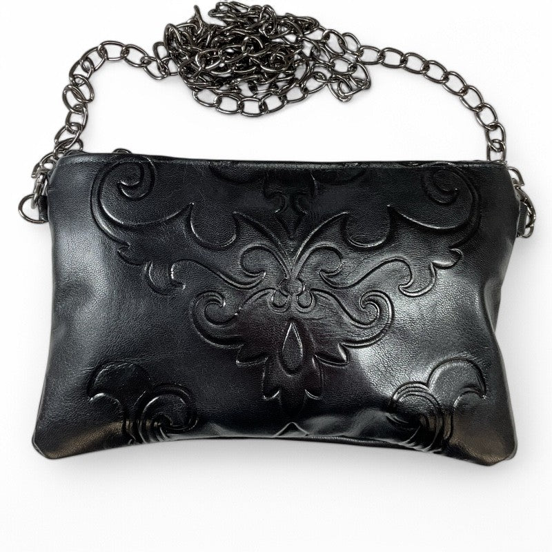BORSA ROCK PELLE NERA