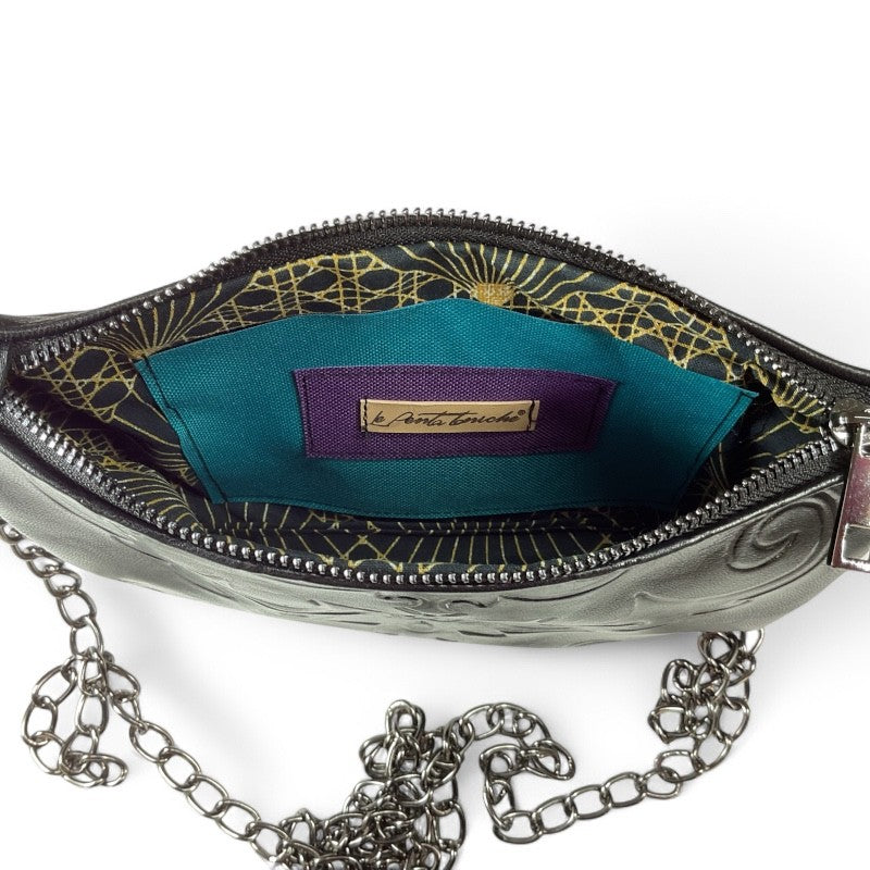 BORSA ROCK PELLE NERA