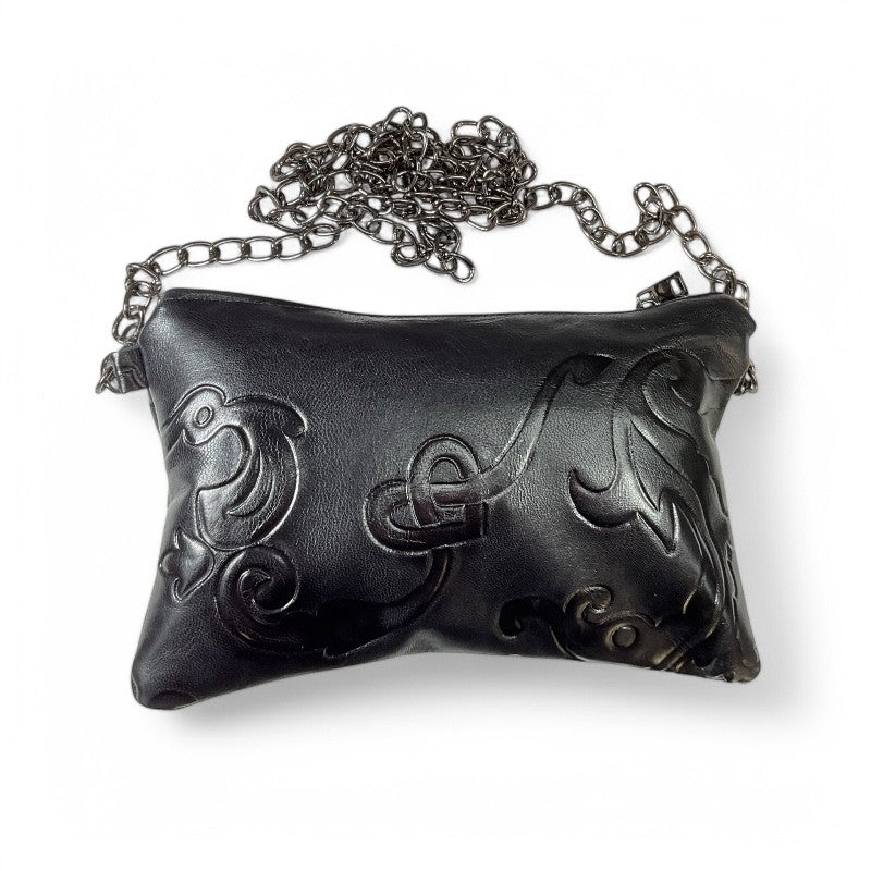 BORSA ROCK PELLE NERA