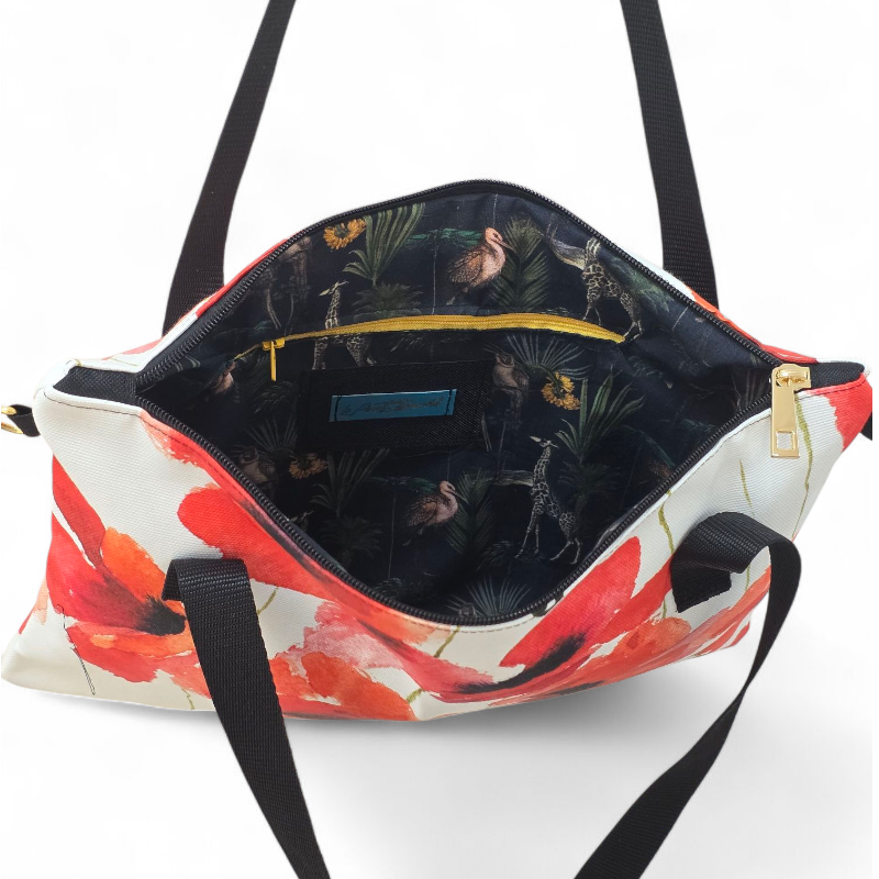 BORSA GRANDE FLOREALE