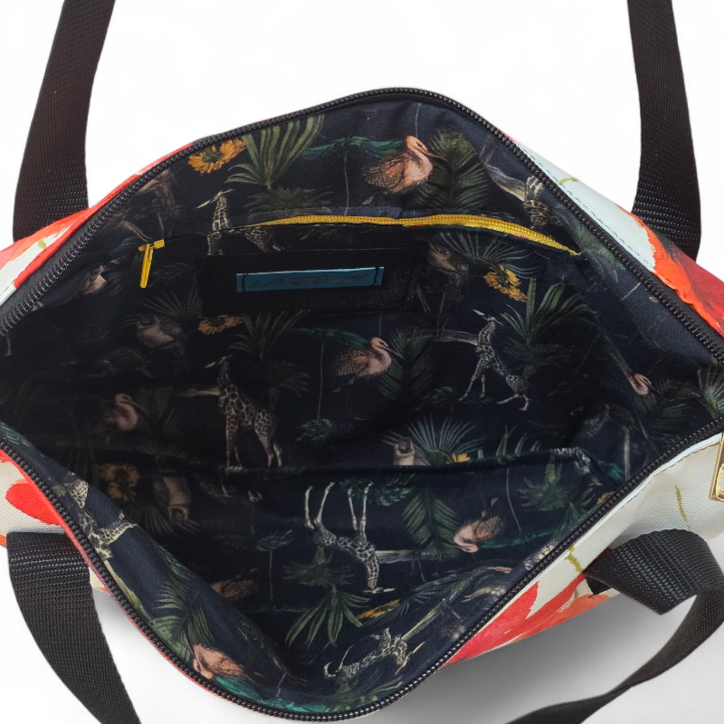 BORSA GRANDE FLOREALE